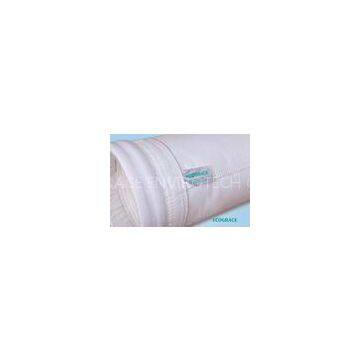 Custom Fabric Needle Felt Polyester Filter Bags High Strength Abrasion Standing