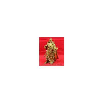 bronze carve out Guan Gong