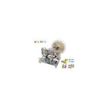Delta servo labeling motor semi-automatic polybag sticker labeling machine 20-50pcs per minute