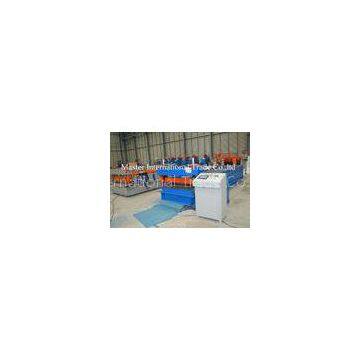 Roof Panel Corrugated Roll Forming Machine For Purlin 4Kw 10 m / min speed