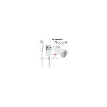For iPhone 5 New 8 Pin Lightning USB Data Sync & Adapter Charger Cable