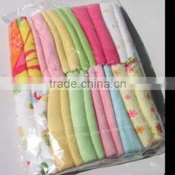 100% cotton plain dyed terry hand&face towel