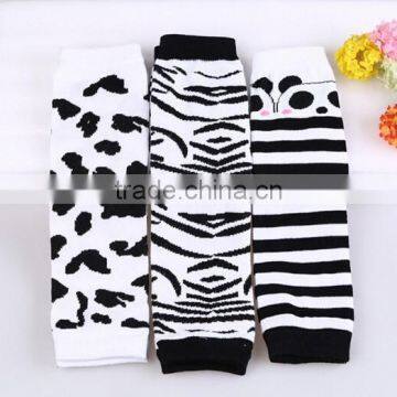 Hot sale wholesale Knitted cute baby leg warmers knitting pattern cheap kids leg warmers