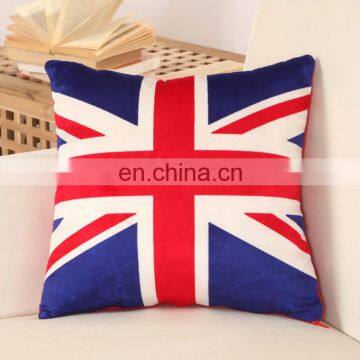 Flag Plush Pillow Home Decorate Cushion