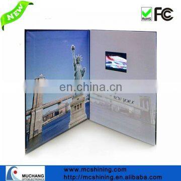 Alibaba lcd greeting card video invitation card supplier