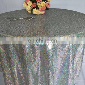 Luxury Rectangle Sequins Banquet Table cloth Wedding