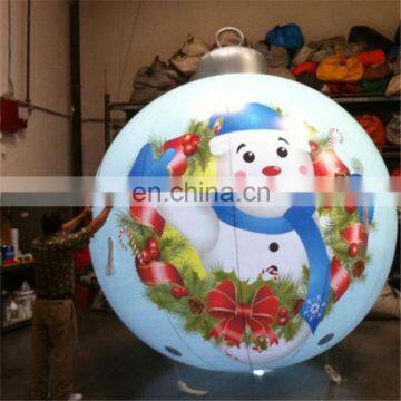 hotselling!!!2017 New Design Creative Hanging Christmas Ball Inflatable