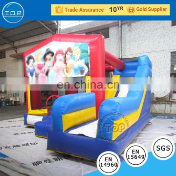 Hot selling fire truck bounce house inflatable bouncer slide with low price