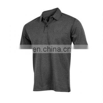 Men's Plain Dyed Short Sleeve Polyester Cotton Polo Shirt