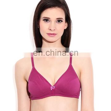 Purple Non-Padded Bra