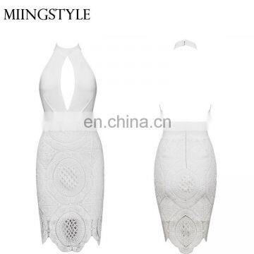 Sundress Cheap Wholesale Ladies Fashion Sleeveless Summer Dresses New Sexy Women Formal Cocktail Prom Party Lace Dress photo-4