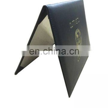 Hot sale Graduation Blank Award Cover /PU Diploma Cover