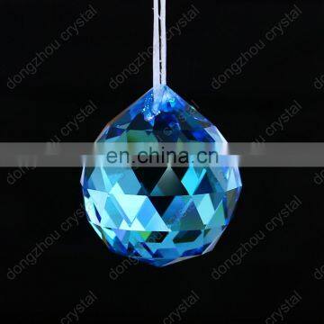 Colorful Facted K9 Quality Crystal Ball Pendant for Chandelier Parts