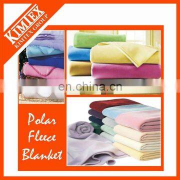Micro-fiber polyester polar fleece blanket with printed pattern