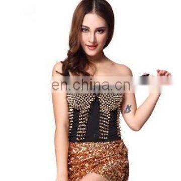 Ballroom Sexy belly dance bra top for club YD-054#