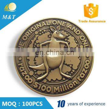 High quality custom engraved coins