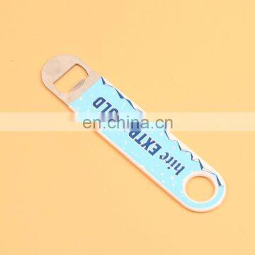 BSCI SGS Factory PVC Stainless Steel Beer Bottle Opener With PVC Sleeve