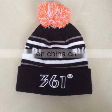 Custom Embroidery Logo Hot Sale Wholesale Cheap 100 Acrylic Beanies With High Quality photo-6