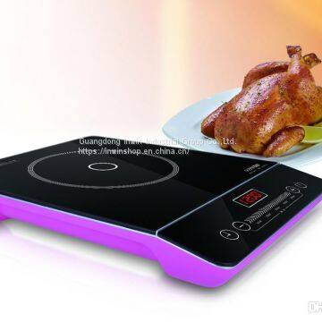 Electrical Cooker Electrical Hot Plate Chinese Red and Rose Pink No Electromagnetic Radiation,fit to Any Pan
