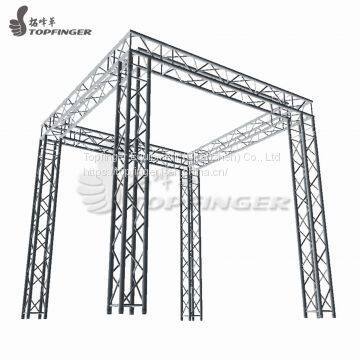 Radio hanging use concert use Aluminum truss system truss stage lighting plan truss system 350x350mmx1m