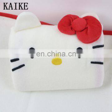 Custom warm baby quilted swaddle blanket wool