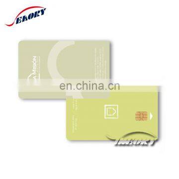 plastic access control card time attendance punch card