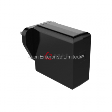 45W US Plug USB-C PD Charger , UL FCC ETL Approval PD Adapter , Level VI photo-3