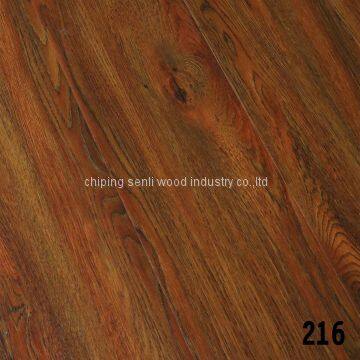 HDF AC4 8mm registered embossed laminate floor