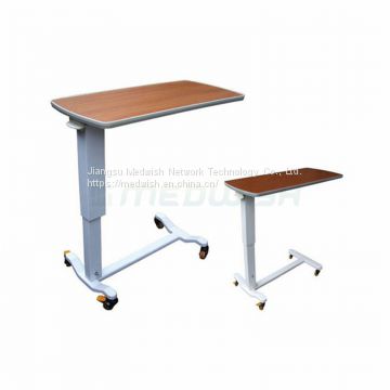 AG-OBT010 Medical ABS Material Steel Frame Over Bed Table Hospital