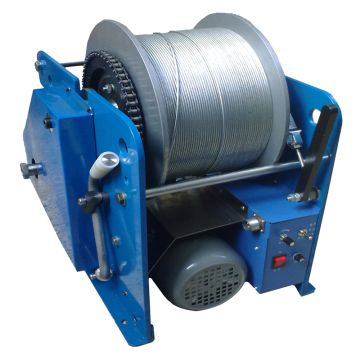 Geophysical Well Logging Winch 1KM depth Electric Logging Winch