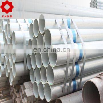 110mm shouldered end galvanized gi steel pipe