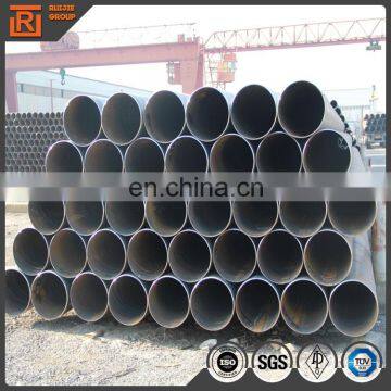 Bared Spiral Welded Steel Pipe Diameter 300mm Thickness 6mm for Water
