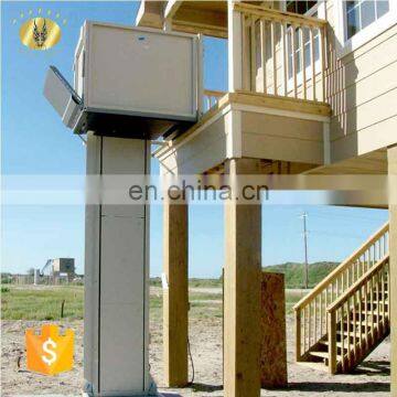 7LSJW Shandong SevenLift 3 Person Hydraulic Passenger Wheelchair Lift photo-2