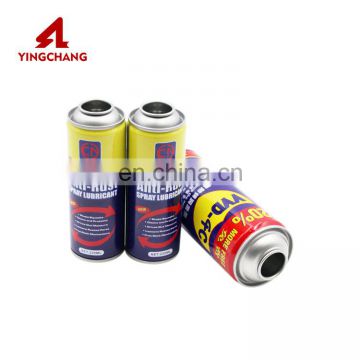 Customized tall round insecticide spray aerosol can