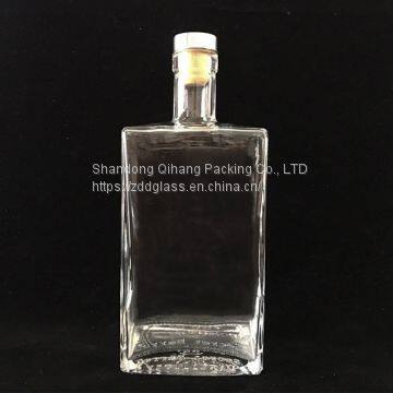 750ml Spirit Vodka Glass Bottle