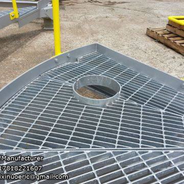 Hot dipped galvanized steel deck grating for construction