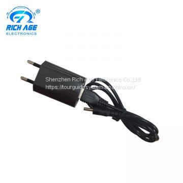 one to one  charger for tour guide system