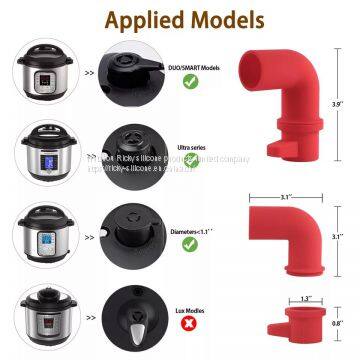 Pressure Cooker Steam Diverter Release Accessory Silicone Instant Pot Steam Release Pipe Cooking Kitchen Accessories photo-2