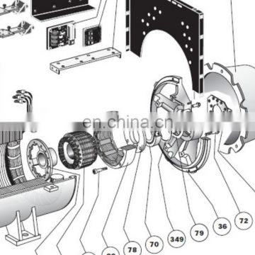 ALT050KD002 Kit For Leroy Somer Generator LSA 50.1