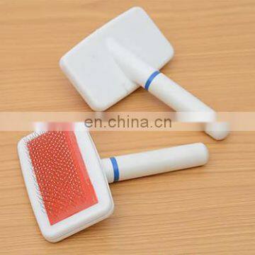 Pets Fur Remover Slicker Brush Protective Massage Head Pet Cleaning Brush Dog Grooming Comb