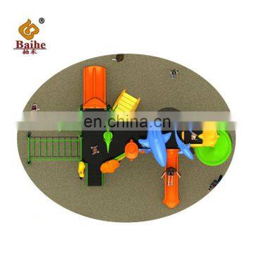 Outdoor Playground Kid Plastic Slide Park Amusement Equipment BH084 Large Water Slide photo-3