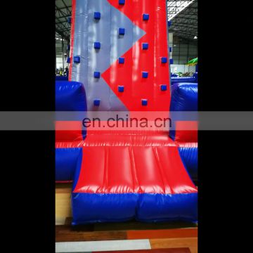 Children 4 sides mobile Everest climbing facility inflatable rock climb wall for boom camp sporting