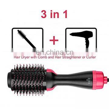 Custom Pink Hair Straightener Hot Comb Electric Multifunctional for Women photo-5