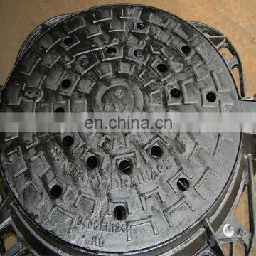 Ductile Iron Recessed/solid Manhole Cover photo-2