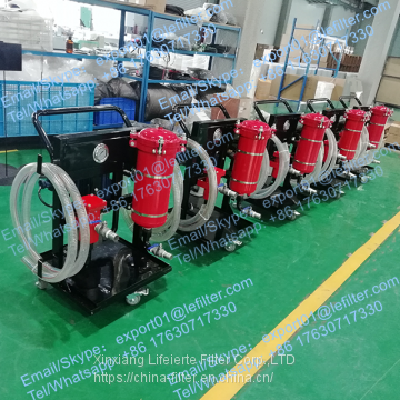 Customized Mobile Oil Purifier, Hydraulic Oil Lubricating Oil Vacuum Filter Cart for Petrochemicals Textile Electronic photo-5