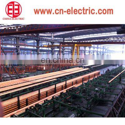 China factory brass billet making continuous casting machine