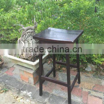 acacia wood outdoor bar set - grey wash bar chair and table - made in vietnam outdoor furniture