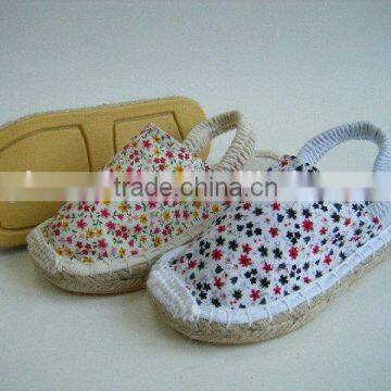 2016 baby comfortable canvas shoes espadrilles