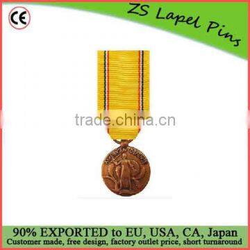 Personalized quality American Defense Miniature Medal - WWII