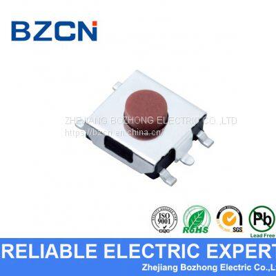 BZCN 6.2*6.2 TS-E001 Factory Direct Sale High Performance Tact Switches